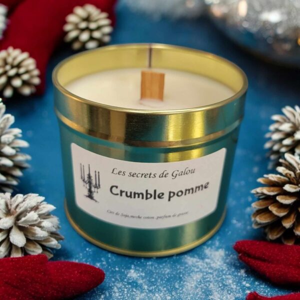 édition limitée noël crumble pomme or